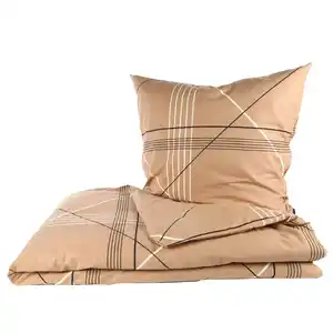 Biber Bettwäsche Flanell 135x200cm Beige