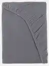 Bild 1 von Biber Spannbetttuch 100x200cm Grau