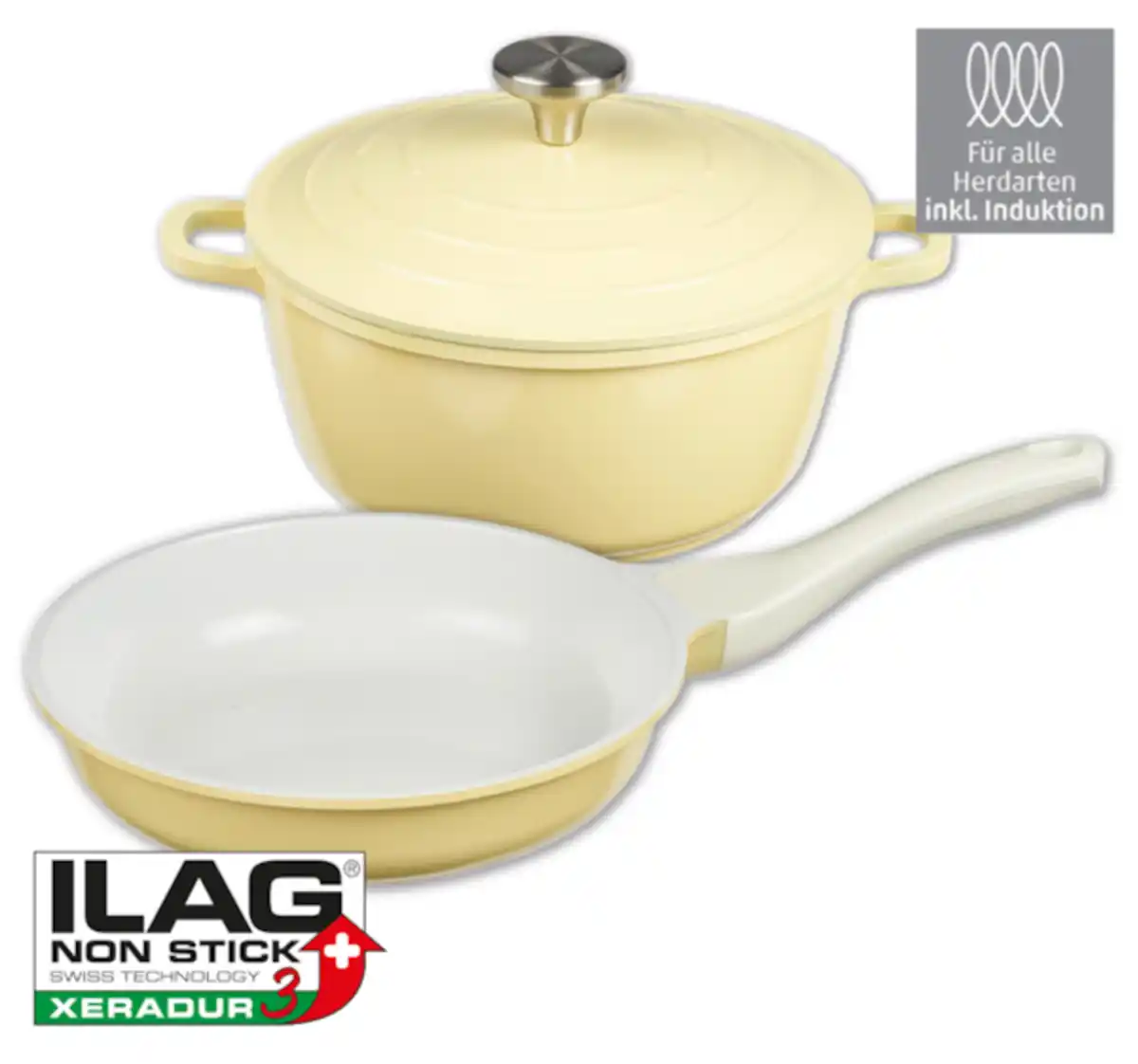 Bild 1 von HOME IDEAS Cooking Aluguss-Kochgeschirr PASTELL*