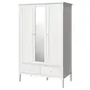 Bild 1 von GULLABERG Kleiderschrank, weiß, 128x64x201 cm