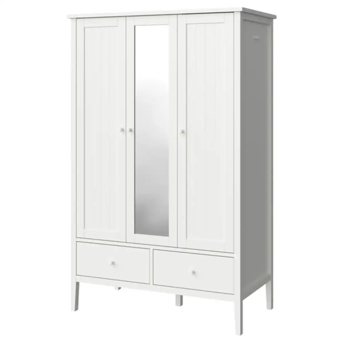Bild 1 von GULLABERG Kleiderschrank, weiß, 128x64x201 cm