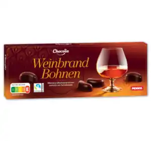 CHOCO’LA Weinbrand Bohnen