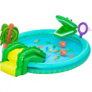 Bestway® Wasserspielcenter Krokodil 224 x 181 x 72 cm