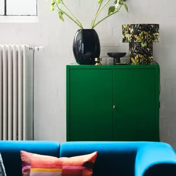 Bild 3 von STOCKHOLM 2025 Tischleuchte, schwarz bunt/textil, 35 cm