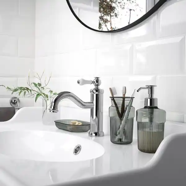Bild 2 von BROFJÄRDEN Badezimmer-Set 3-tlg., grau
