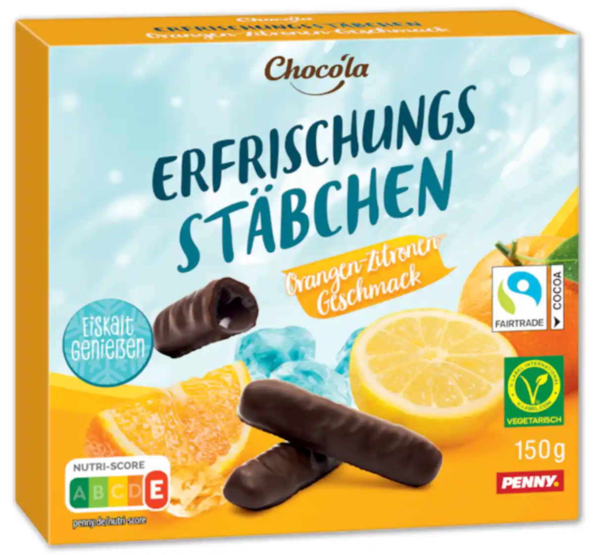 Bild 1 von CHOCO’LA Erfrischungsstäbchen