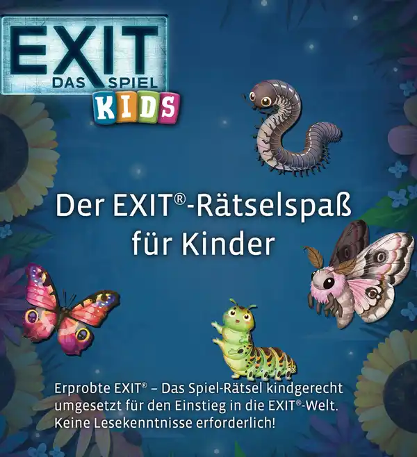 Bild 3 von Kosmos EXIT Kids Krabbeliger Rätselspaß