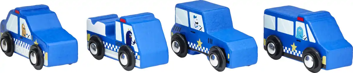 Bild 2 von Miniju Holz Autos 4-tlg.