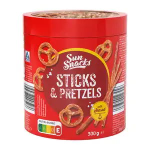 SUN SNACKS Sticks & Pretzels
