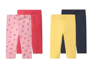 lupilu® Kleinkinder Caprileggings, 2 Stück