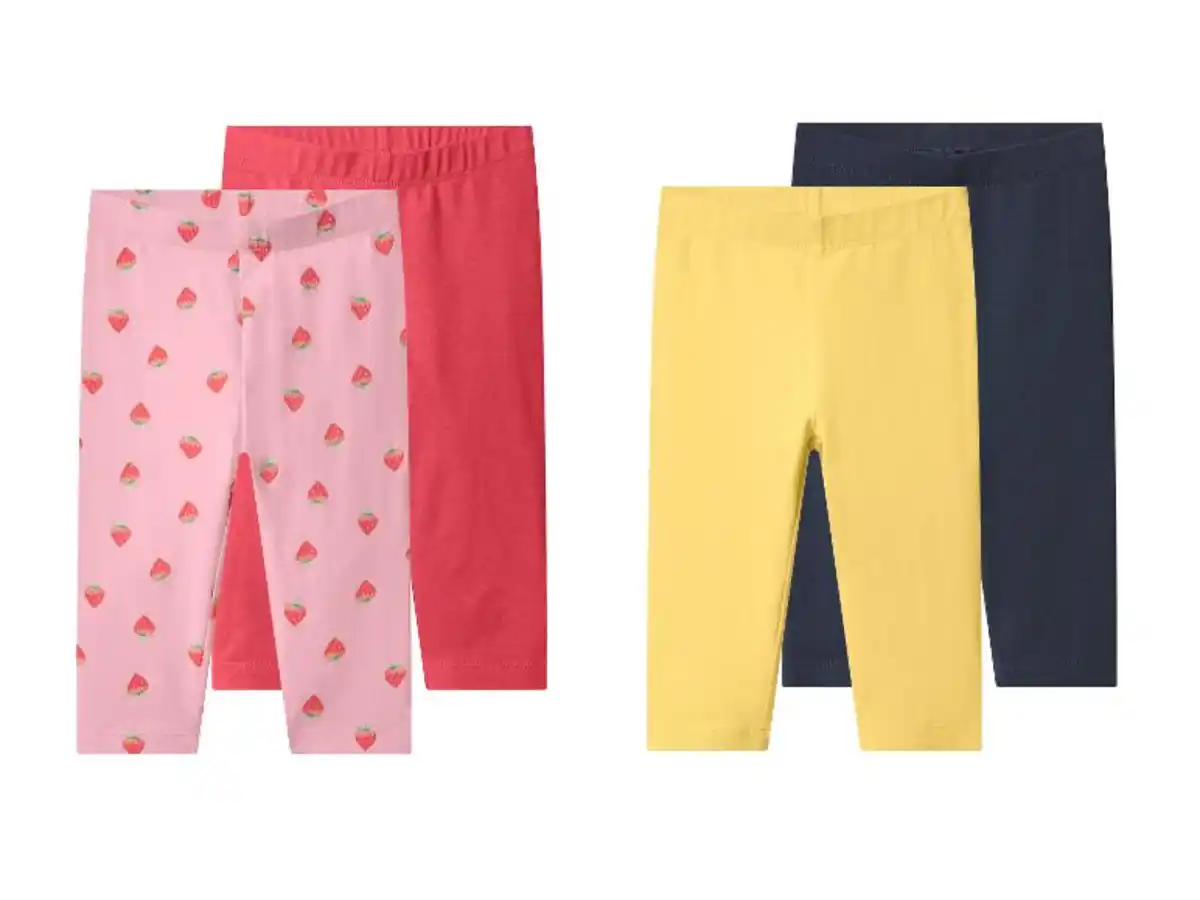 Bild 1 von lupilu® Kleinkinder Caprileggings, 2 Stück