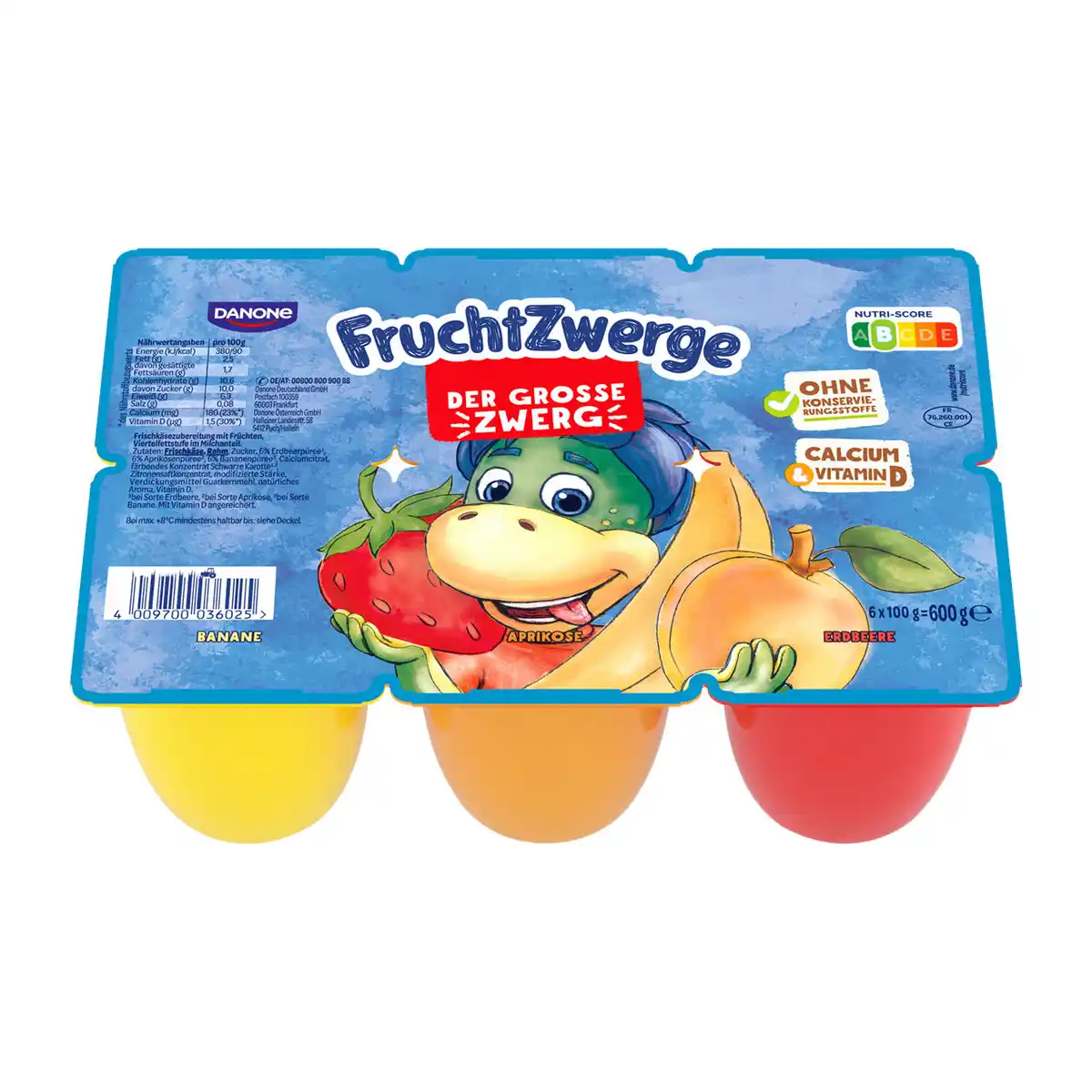 Bild 1 von DANONE Fruchtzwerge XXL