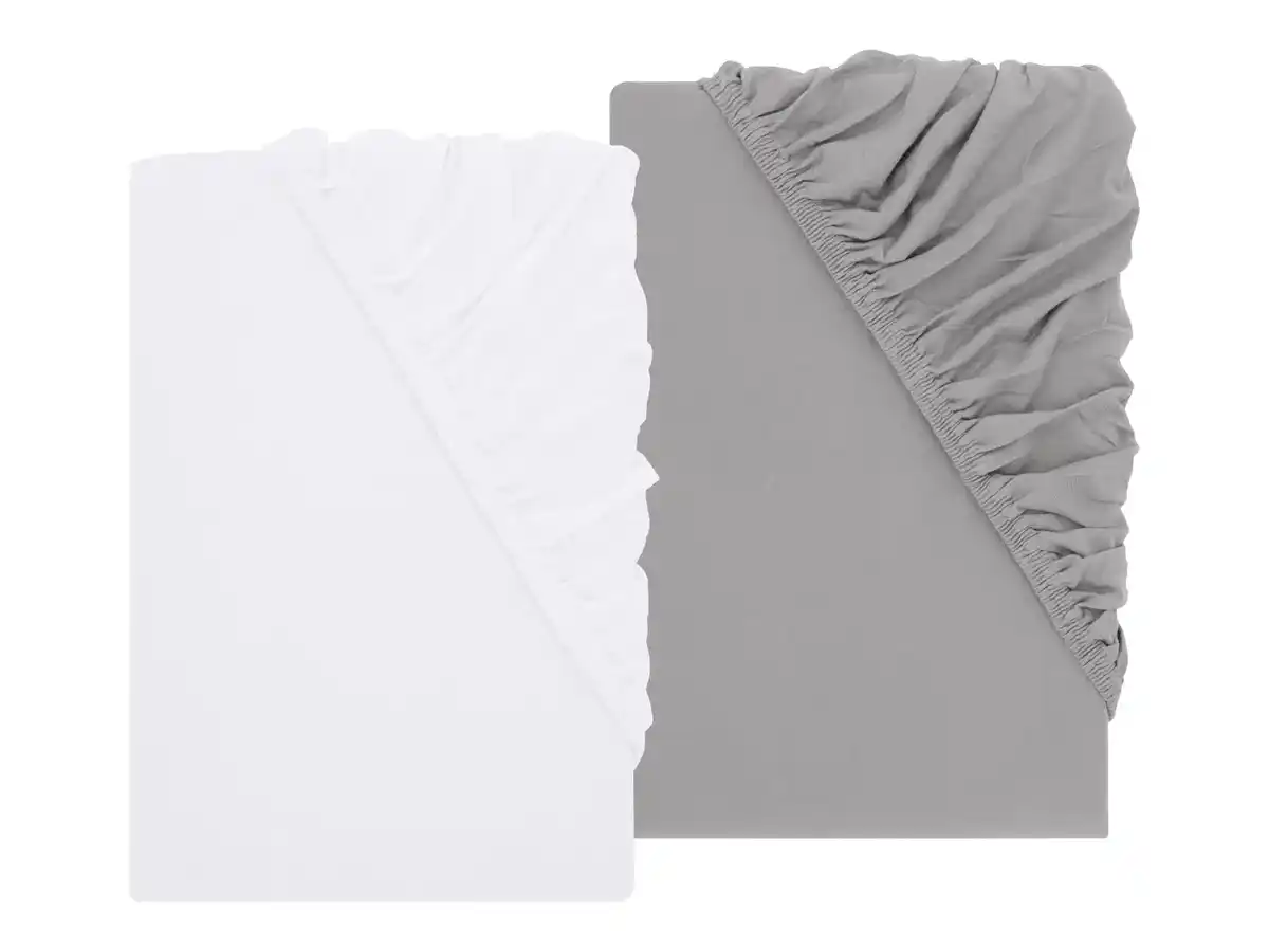 Bild 1 von LIVARNO Jersey-Spannbettlaken
