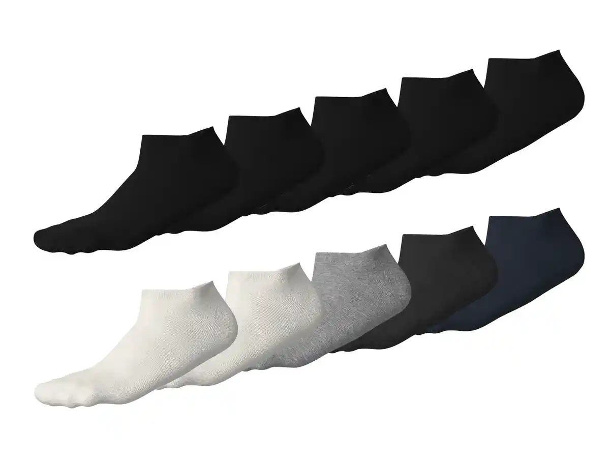 Bild 1 von ESMARA MEN Herren Sneakersocken,  5 Paar