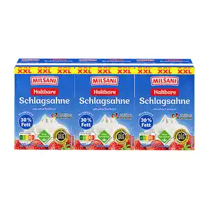 MILSANI Haltbare Schlagsahne XXL