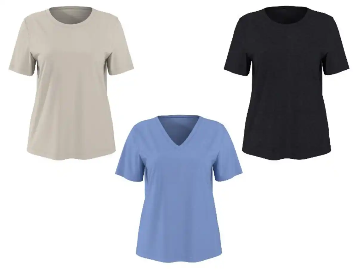 Bild 1 von esmara® Damen Leinen-T-Shirt