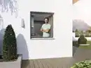 Bild 1 von wip Super Slim Rahmenfenster, Komplettbausatz, ohne Bohren, 4,3 mm Einbautiefe, B 120 x H 150 cm
