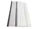 Bild 2 von LIVARNO home Alu-Insektenschutztür, 100 x 210 cm, mit Trittschutz, weiß, 2er Set