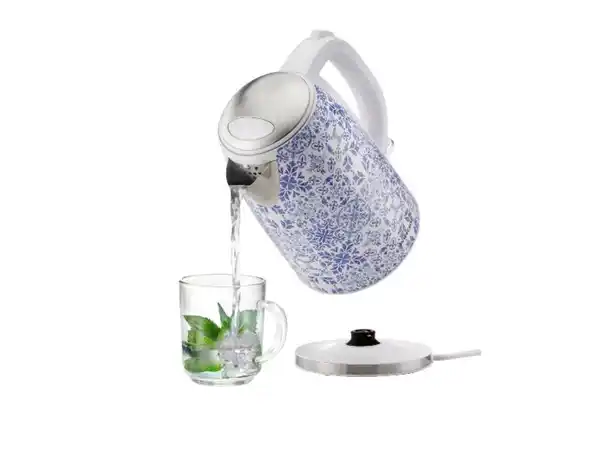 Bild 3 von SILVERCREST® KITCHEN TOOLS Wasserkocher Edelstahl »SWKP 2400 A1«""