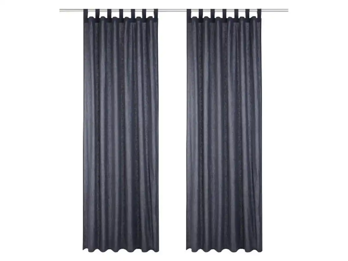 Bild 2 von LIVARNO home Vorhangschal-Set, 2 Stück, 135 x 240 cm
