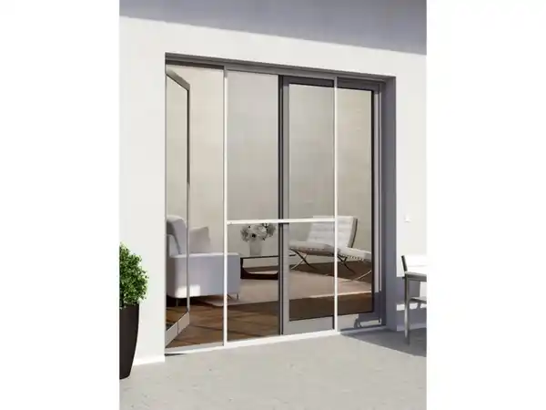 Bild 2 von wip Insektenschutz-Schiebetür, Aluminium, Komplettbausatz B 120 x H 240 cm