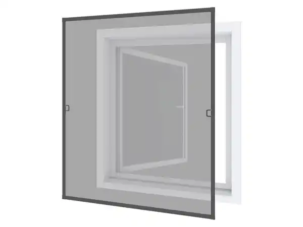 Bild 2 von wip Super Slim Rahmenfenster, Komplettbausatz, ohne Bohren, 4,3 mm Einbautiefe, B 120 x H 150 cm