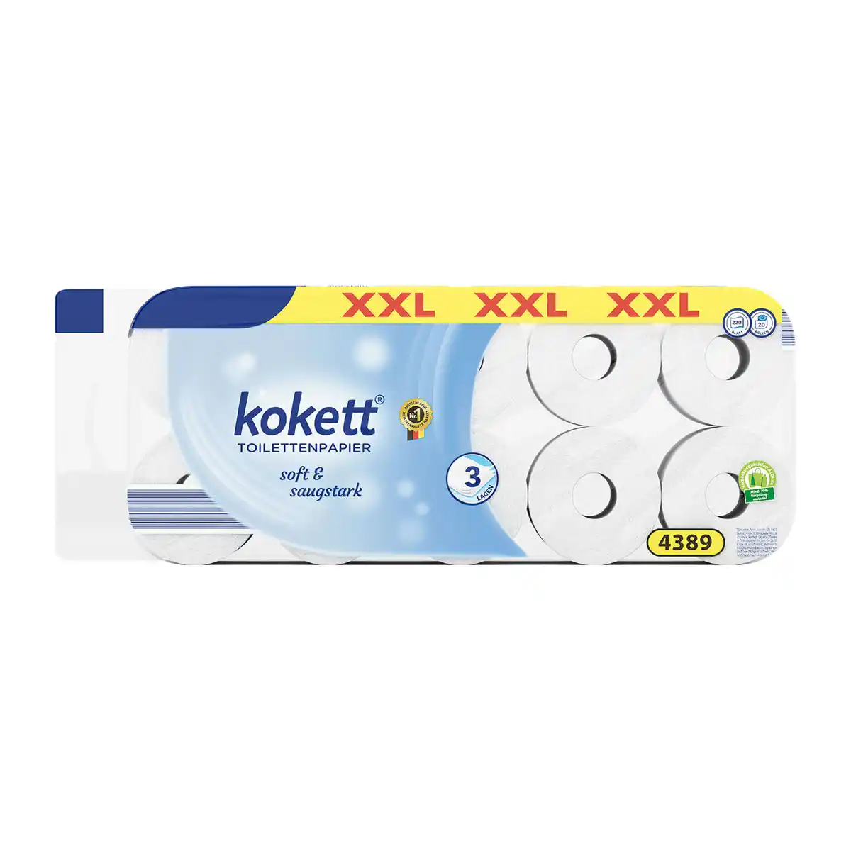 Bild 1 von KOKETT Toilettenpapier XXL