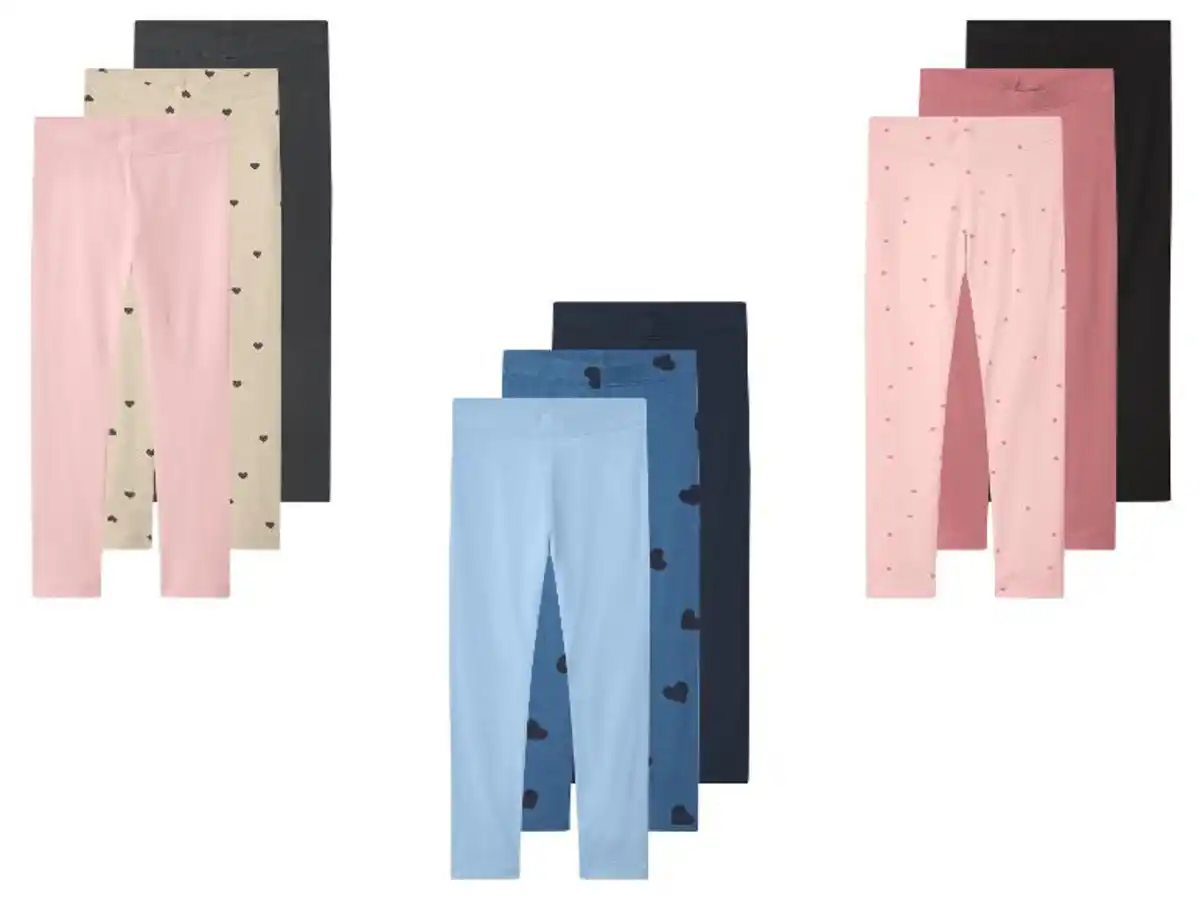 Bild 1 von lupilu® Kleinkinder Leggings, 3 Stück