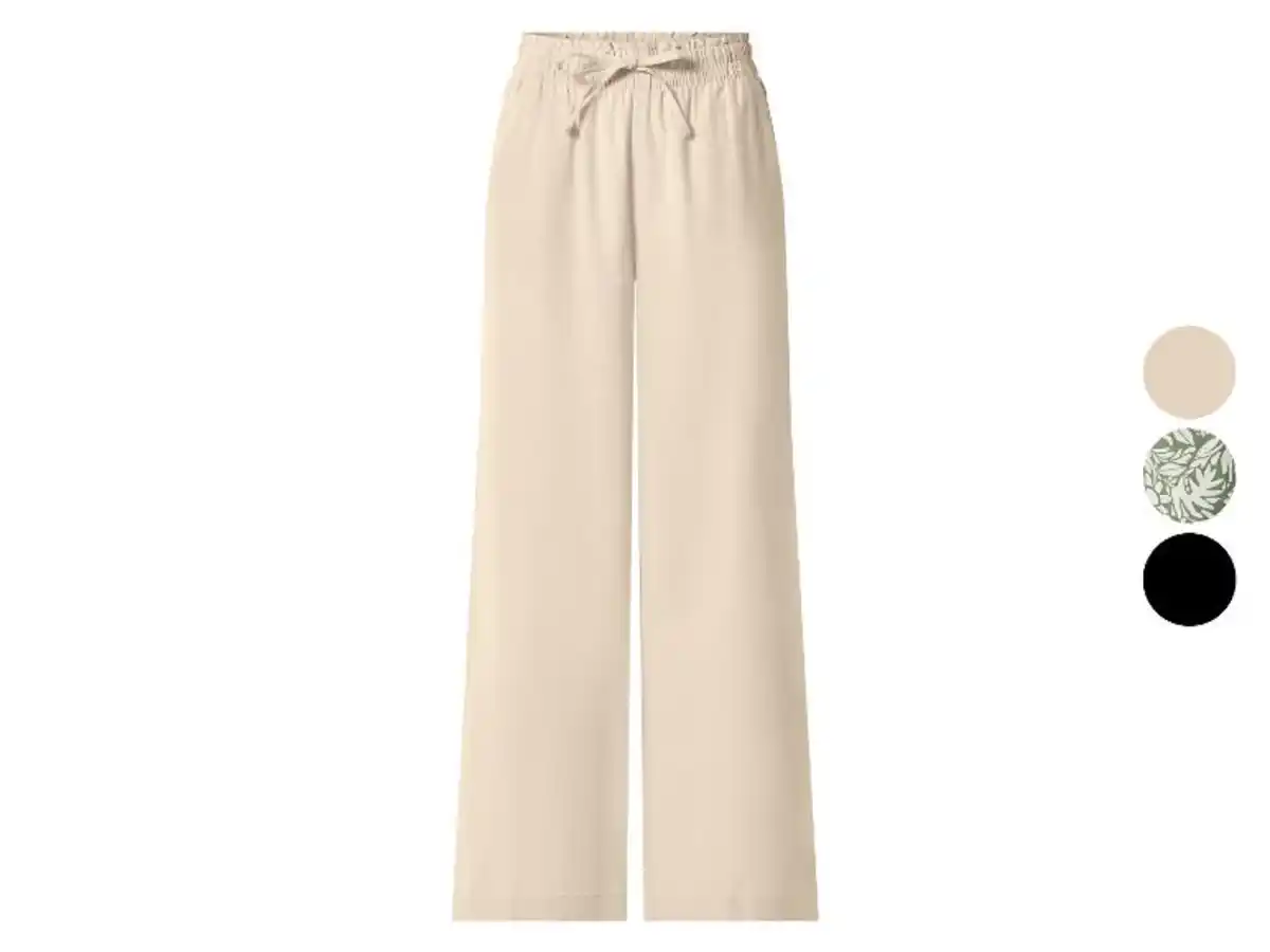 Bild 1 von esmara® Damen Hose mit Leinen