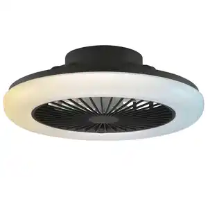 Brilliant LED Deckenleuchte Montero 20W Kunststoff schwarz warmweiß-kaltweiß