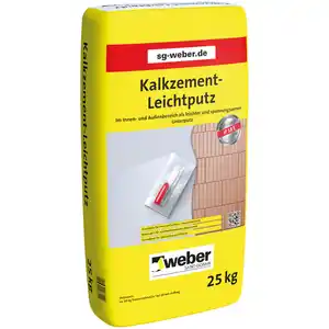 Saint-Gobain Weber Kalkzement-Leichtputz 25 kg