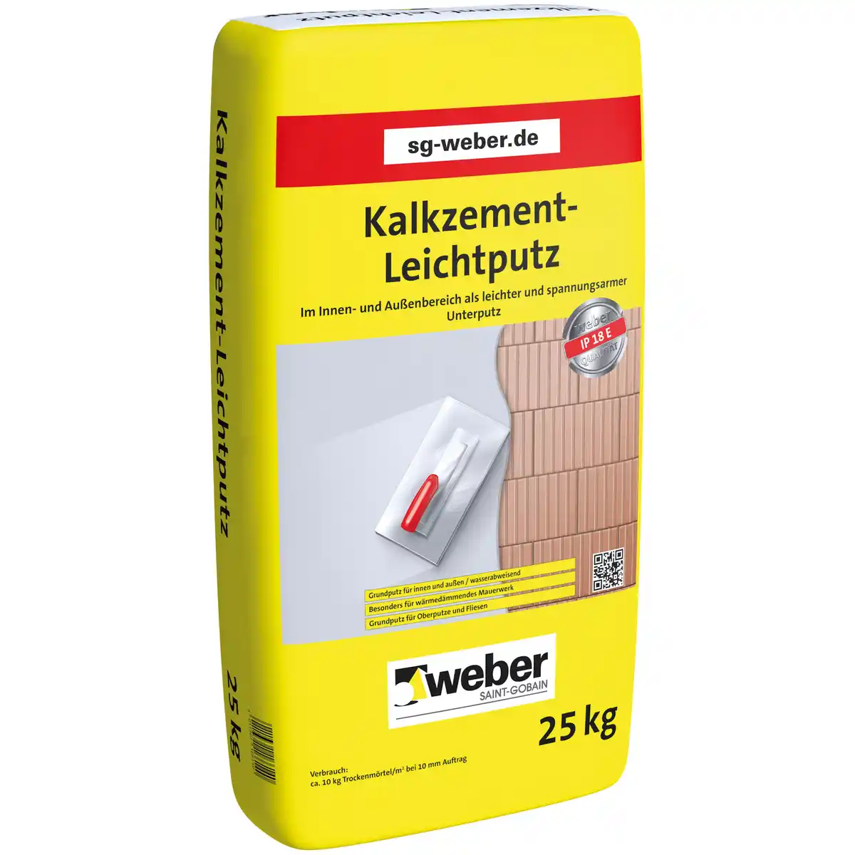 Bild 1 von Saint-Gobain Weber Kalkzement-Leichtputz 25 kg