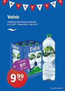 Volvic natürliches Mineralwasser Naturelle