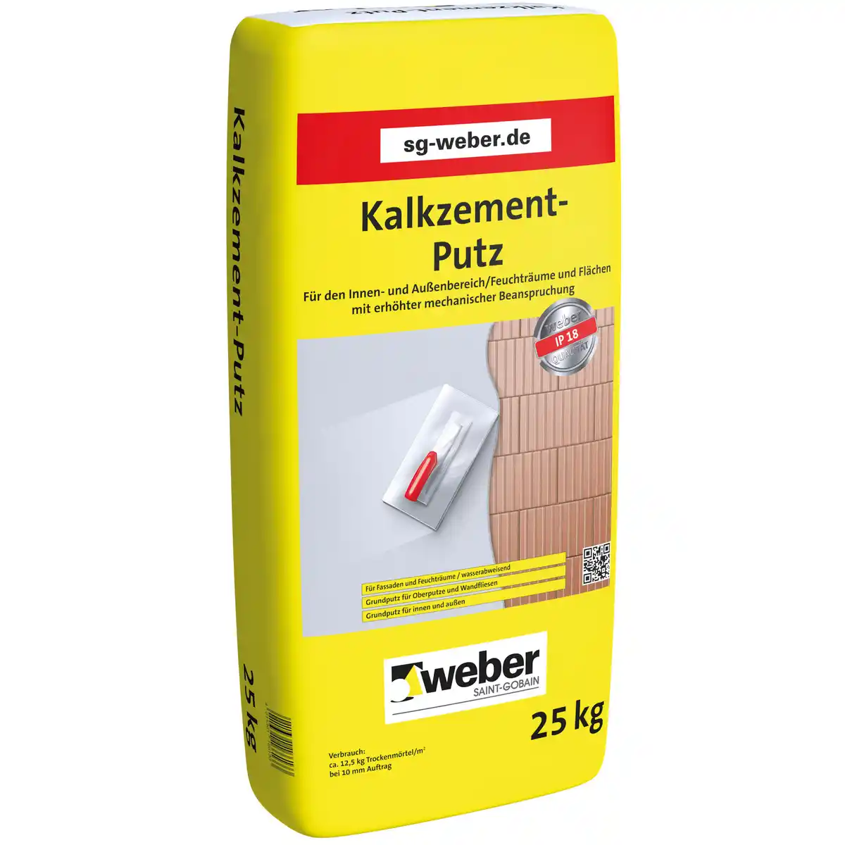 Bild 1 von Saint-Gobain Weber Kalkzement-Putz 25 kg