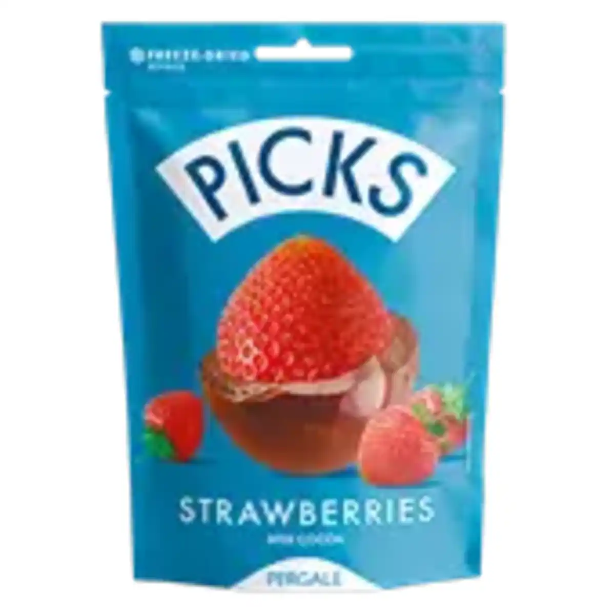 Bild 1 von Picks Gefriergetrocknete Erdbeeren in Kakaoglasur