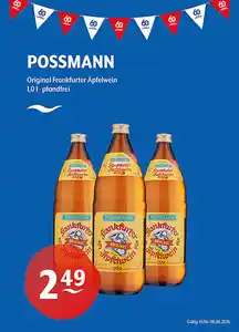POSSMANN Original Frankfurter Äpfelwein