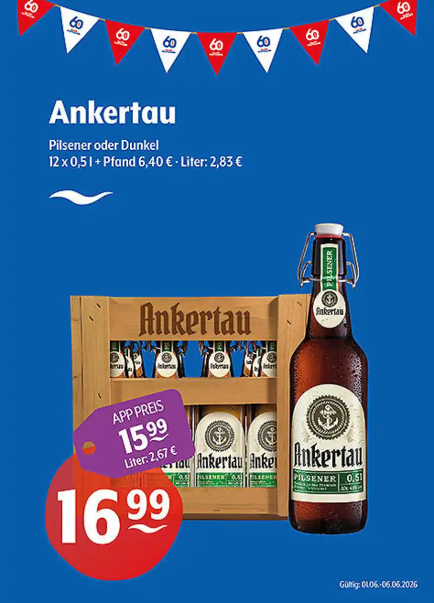 Bild 1 von Ankertau Pilsener oder Dunkel