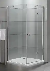 Primaster Dusch-Drehtür rechts mit Seitenwand Easy-6 90 x 90 cm Klarglas