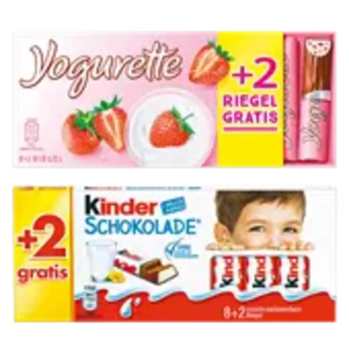 Bild 1 von Yogurette oder kinder Schokolade + 2 Riegel gratis