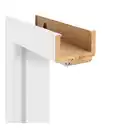 Bild 1 von Classen Zarge 'Economy' weiß 198,5 x 86 x 12-14 cm, Linksanschlag