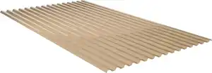 PVC-Wellplatte Trapez 70/18 200 x 109 cm 1 mm bronze