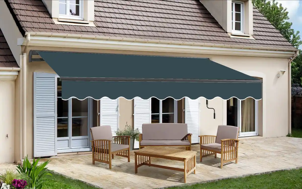 Bild 1 von TrendLine Gelenkarm-Markise 3 x 2,5 m anthrazit-schwarz