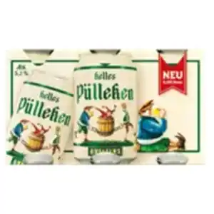 Pülleken Bier oder Helles Zitrönken