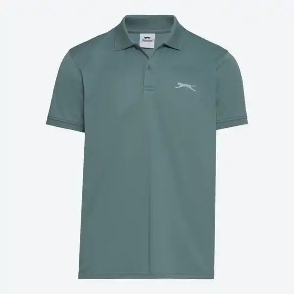 Bild 2 von Slazenger Herren-Funktions-Poloshirt mit Knopfleiste