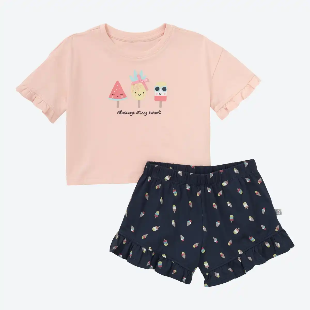 Bild 1 von Baby-Mädchen-Set mit Eis-Motiven, 2-teilig