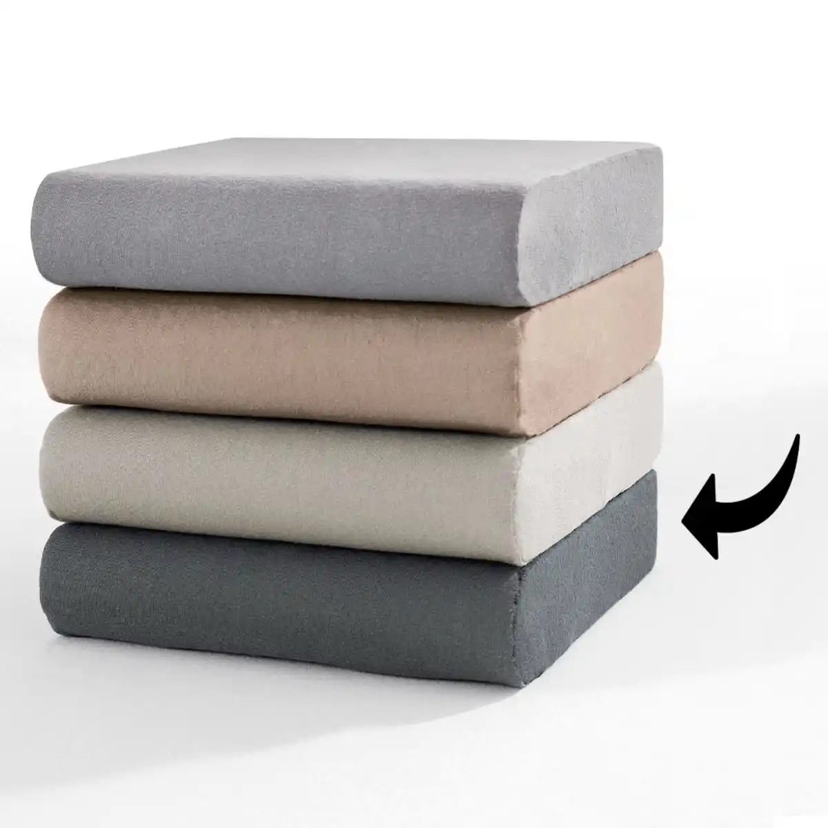 Bild 1 von Boxspringbett-/Topper-Jersey-Spannbetttuch "Premium"
