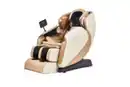 Bild 2 von Elektrischer Massagesessel mit Kopfstütze, ca. 140 x 74 x 101 cm - Creme/Roségold