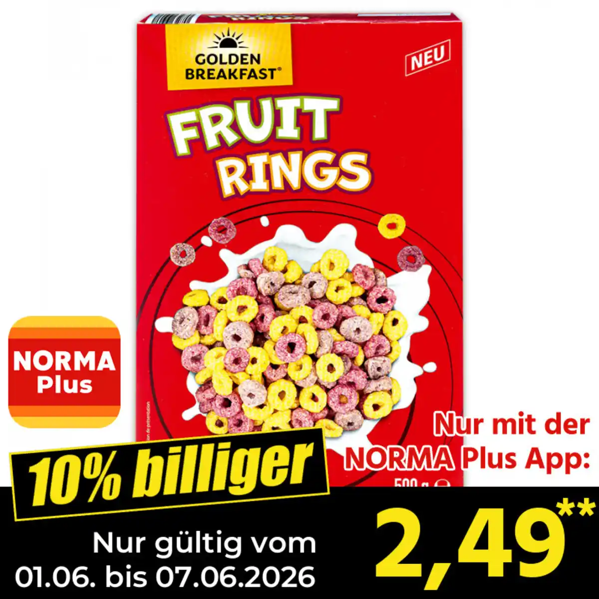 Bild 1 von Golden Breakfast Fruit Rings