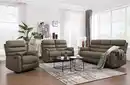 Bild 1 von 3tlg. Couchgarnitur gepolstert - Braun