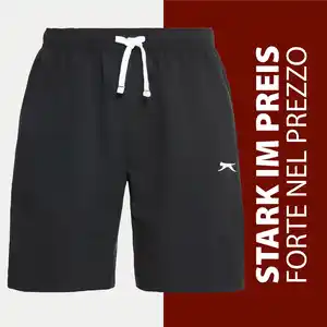 Slazenger Herren-Trainingsbermudas in Micro-Twill-Qualität